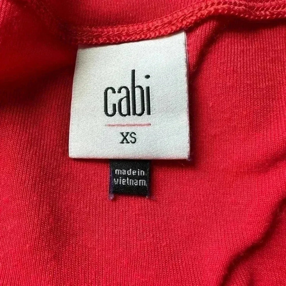 CAbi Formal Tee Red Size XS - Picture 6 of 7